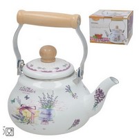 BOLLITORE SMALTO DECORATO LT.1,5
