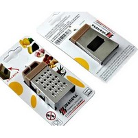 GRATTUGIA MINI 3 FACCE+CALAMITA CM.7