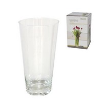 VASO VETRO FIORI CM.12 H.19