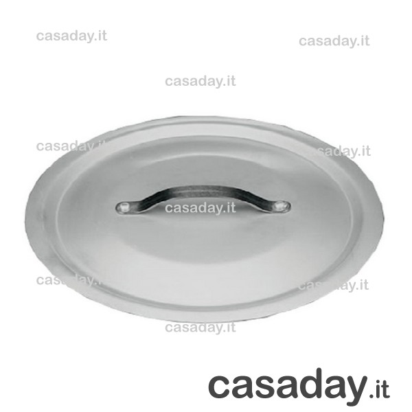 COPERCHIO ALLUMINIO PESANTE OVALE CM.36 pentole agnelli
