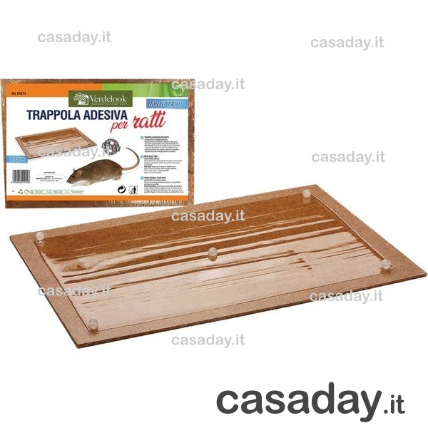 TRAPPOLA PER TOPI ADESIVA 28X19 PZ.2 