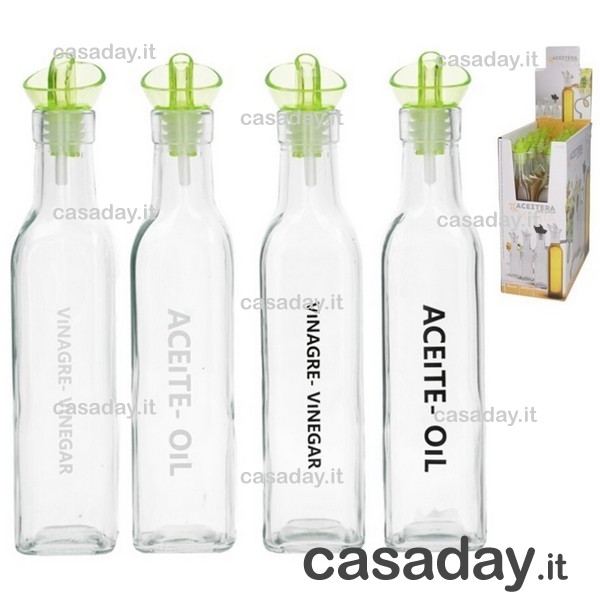 OLIERA VETRO C-TAPPO DOSATORE cl.50 