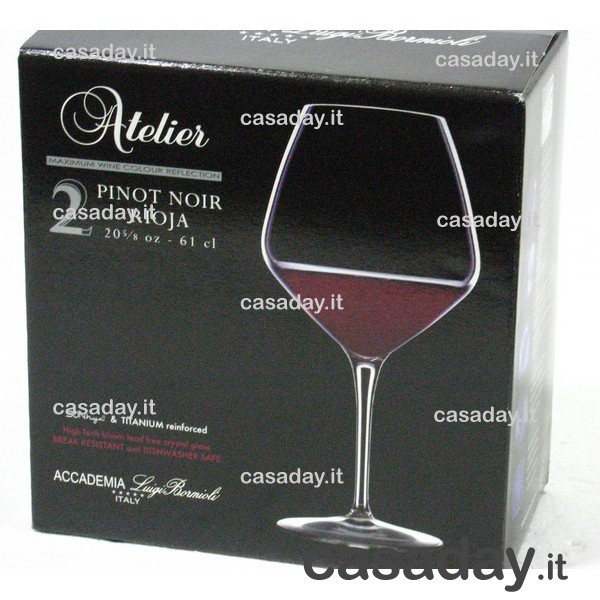 BICCHIERI ATELIER PINOT CL.61 PZ.6 bormioli luigi