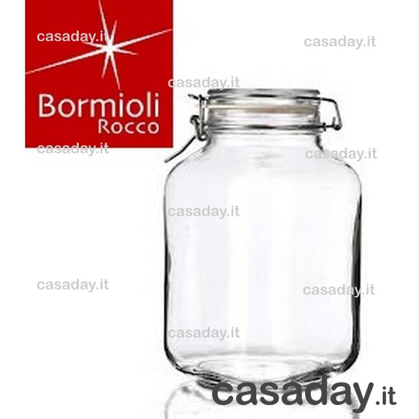VASO VETRO ERMETICO FIDO KG.0,50 bormioli rocco