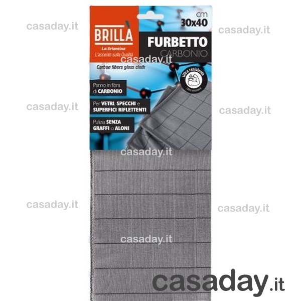 PANNO CARBONIO 30X40 