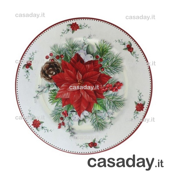 SOTTOPIATTO DECORATO CM.33 