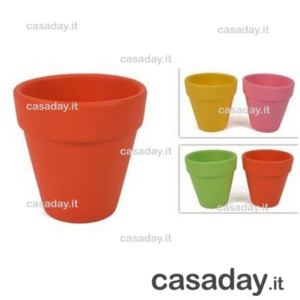 VASETTO TERRACOTTA COLOR. CM.9 