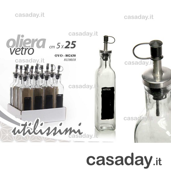 OLIERA VETRO DOSATORE + LAVAGNA CL.25 