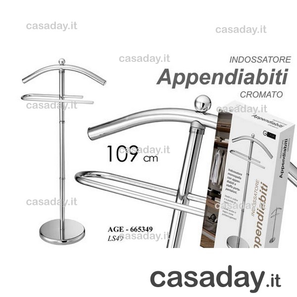 INDOSSATORE APPENDIABITI SERVOMUTO INOX 