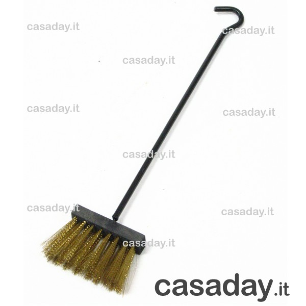 SCOPETTA FERRO SETOLE OTTONE X CAMINO 