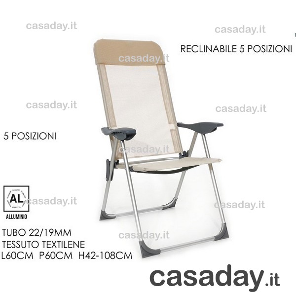 SDRAIO ALLUMINIO 5 POSIZIONI 
