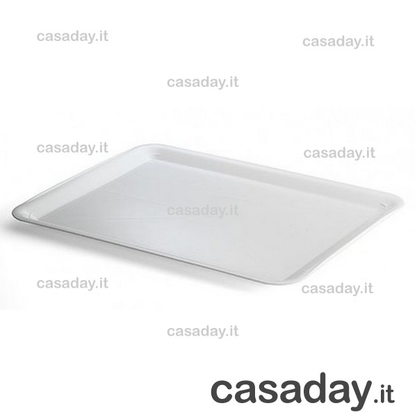 VASSOIO BIANCO RETT.PAPERINO CM.40X30 