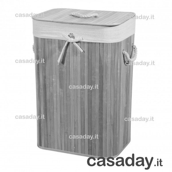 PORTABIANCHERIA BAMBOO RETT. 41X31 H.60 