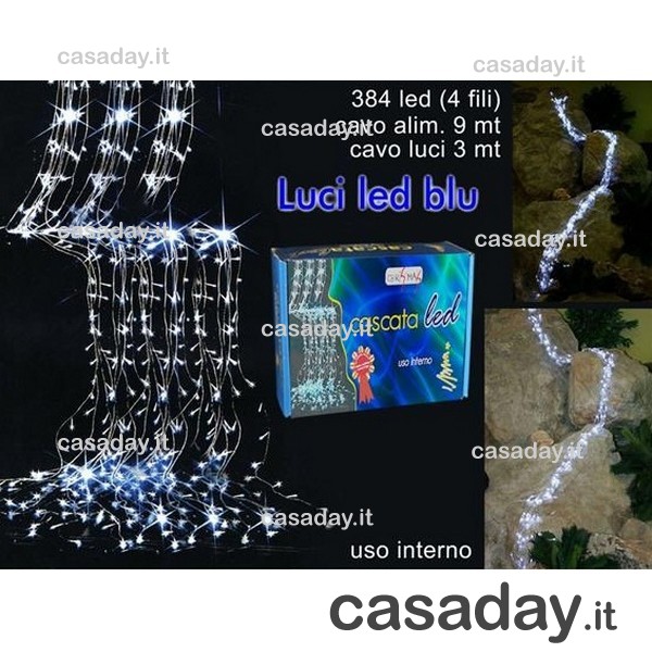 LUCI A CASCATA INTERNO 384 LUCI H MT.3 