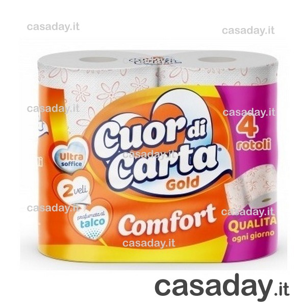 CARTA IGIENICA 4 ROTOLI ECO 