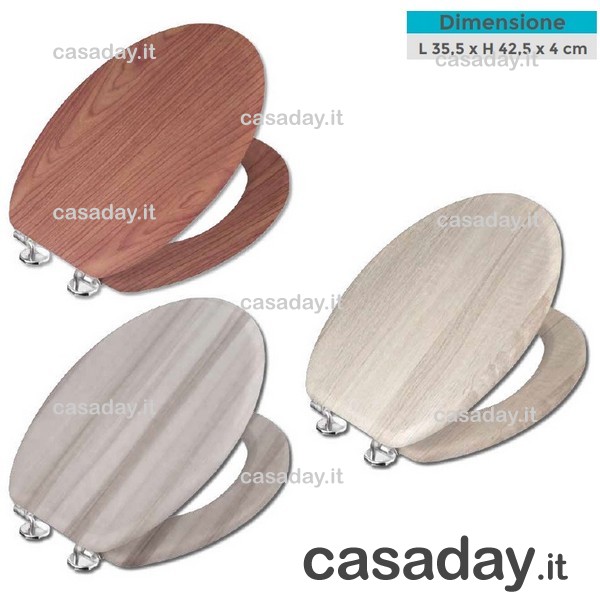 SEDILE WC LEGNO 