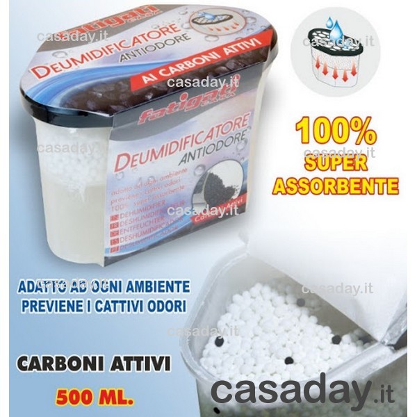 DEUMIDIFICATORE AI CARBONI ATTIVI 