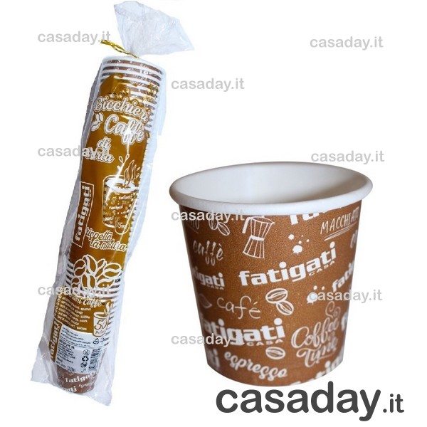 BICCHIERINI CARTA CAFFE' CC.75 PZ.50 