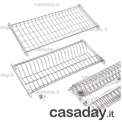 SCOLAPIATTI GRIGLIA INOX CM 86 filtex