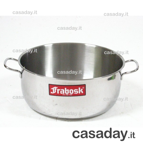 CASSERUOLA INOX 18-C 2-M CM.30 FRABOSK frabosk