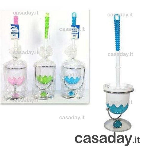 PORTASCOPINO FILO INOX TRASPARENTE 