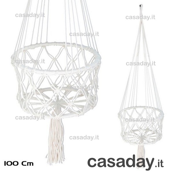 PORTAVASO SOSPESO CORDA 28X100 