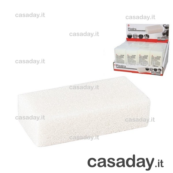 PIETRA SPUGNA PULIZIA CALCARE10X5 