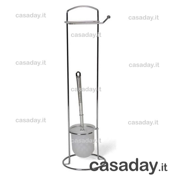 PIANTANA BAGNO PORTASCOPINO+ROTOLO 