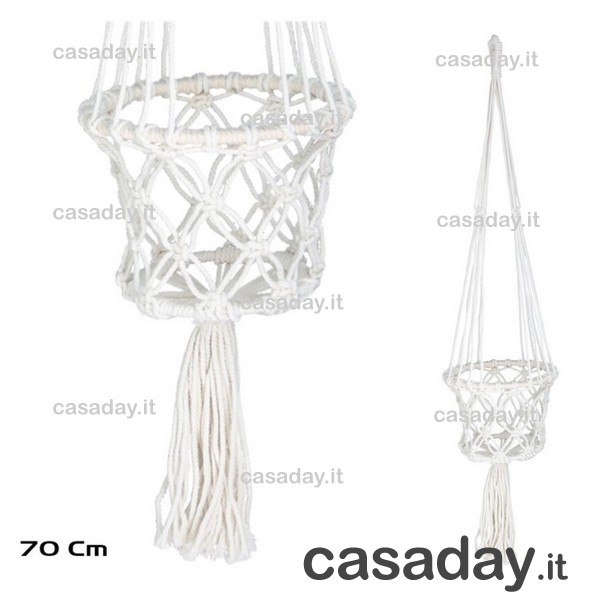 PORTAVASO SOSPESO CORDA 16X70 