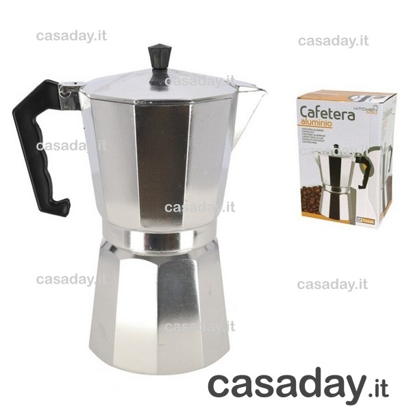 CAFFETTIERA ALLUMINIO TZ.12 