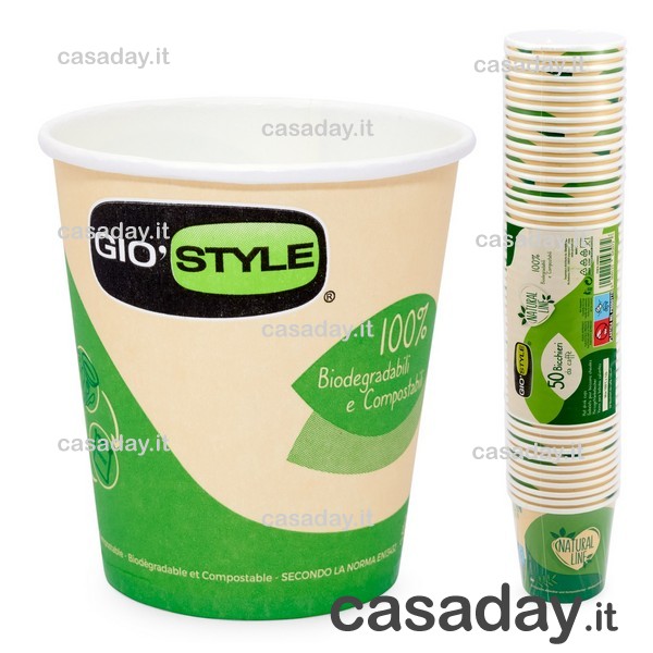 BICCHIERI CARTA PZ.50 ml.200 giostyle
