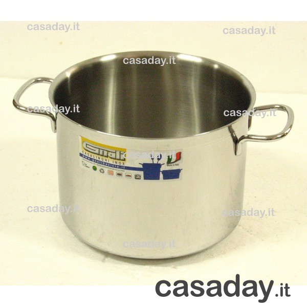 PENTOLA INOX 18-C 2-M CM.14 GNALI P214 gnali