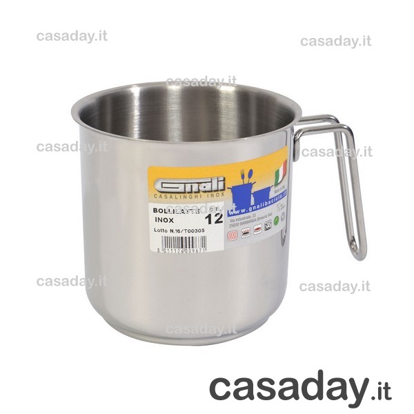 BOLLILATTE INOX CM.12 B112 gnali