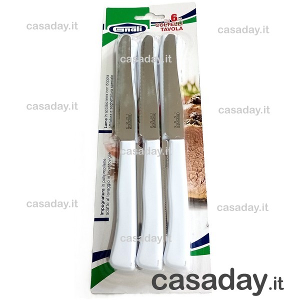 COLTELLI TAVOLA PZ.6 GNALI gnali COLTELLI TAVOLA PZ.6 GNALI gnali