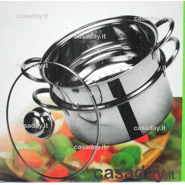 VAPORIERA INOX VELA CM.22 