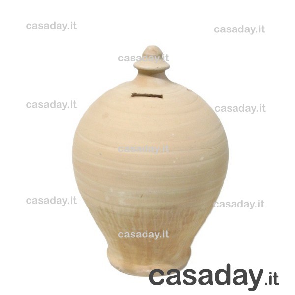 SALVADANAIO COCCIO  CM.20 terrecotte toscane