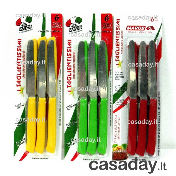 COLTELLI TAGLIENTISSIMI PZ.6 marietti