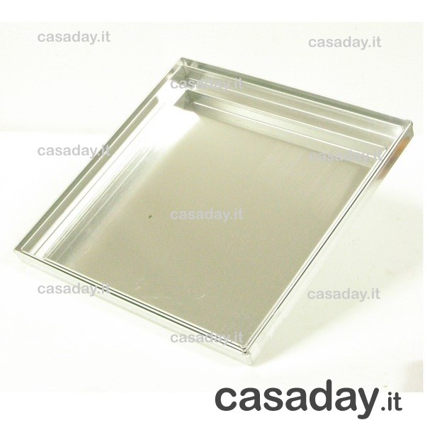 TRIS TEGLIE ALLUMINIO QUADRATE 32-37-39 