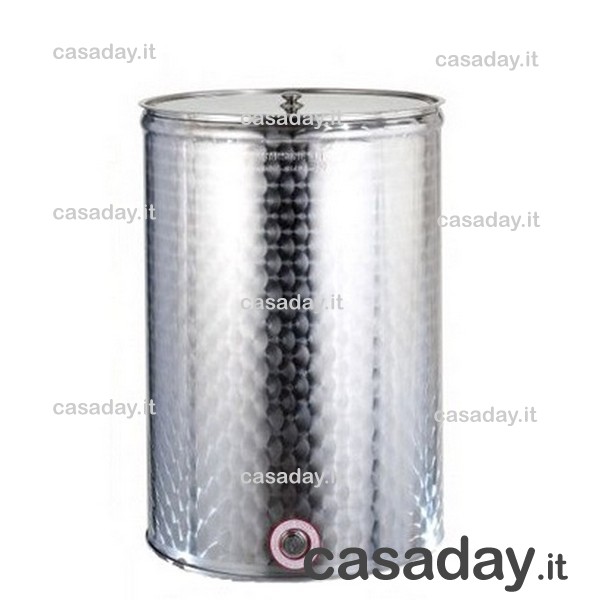 BOTTE INOX LT.200 CON GALLEGG. sansone