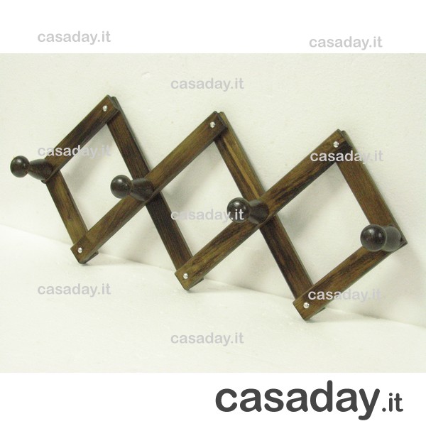 ESTENSIBILE LEGNO 4 POSTI 130 