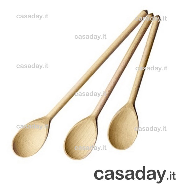 TRIS CUCCHIAIE PICCOLE FAGGIO ITALIANO 