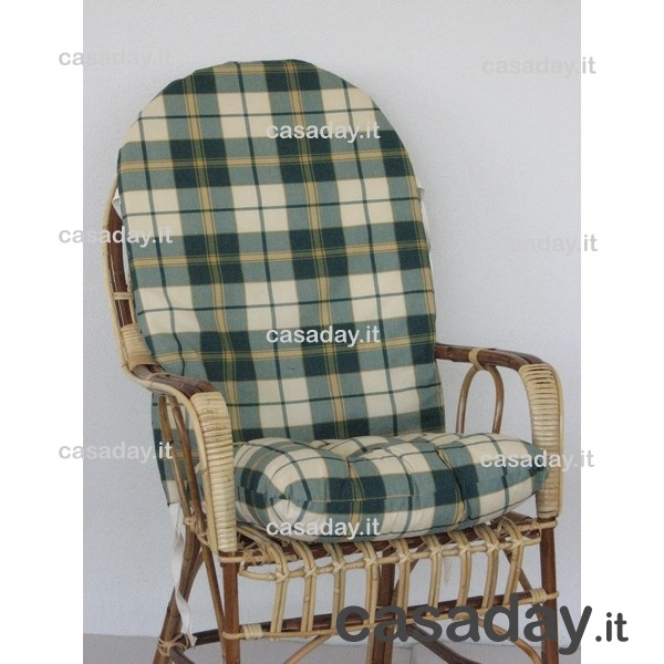 CUSCINO X SEDIA SOLE BAMBU' ALTO 