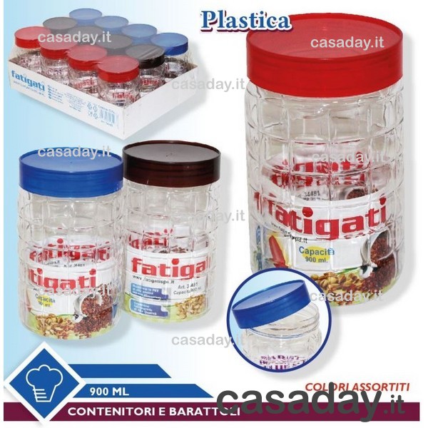 BARATTOLO PLAST. 900GR. 