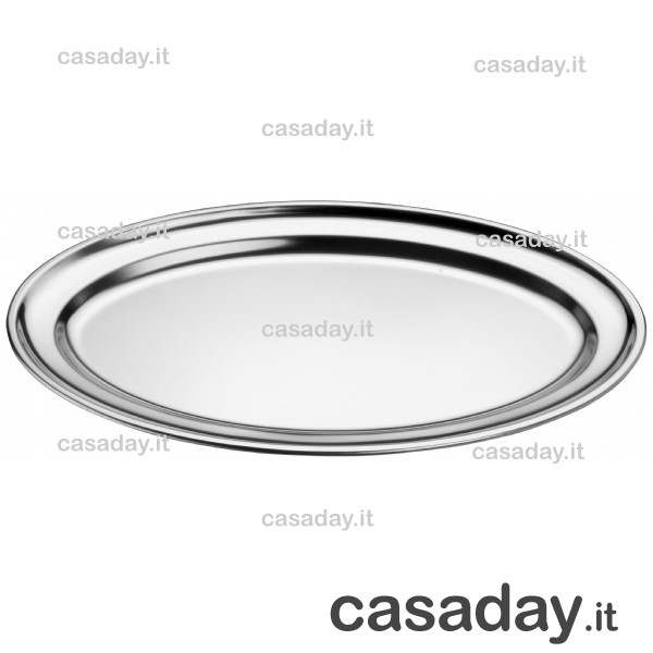 VASSOIO THEMA INOX 18-10 CM.40 inoxriv