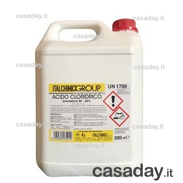 ACIDO MURIATICO CLORID.LT.5 33 PERC. 