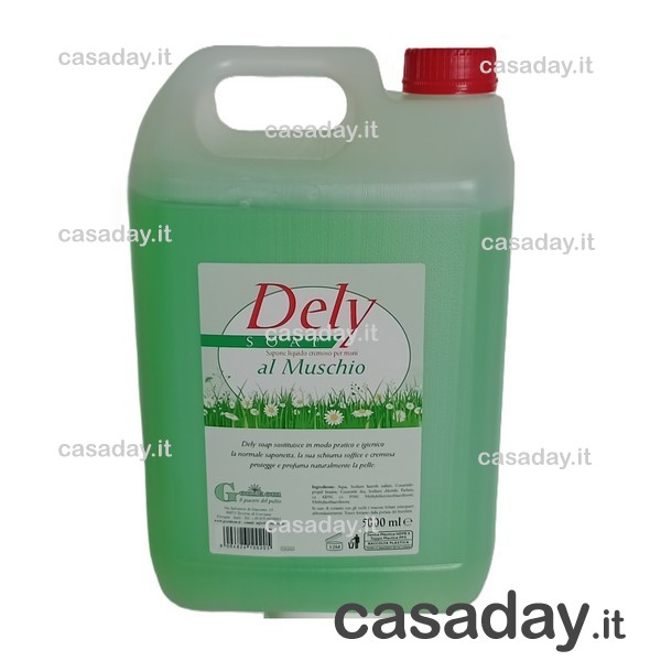 SAPONE MANI LIQUIDO RICARICA LT.5 