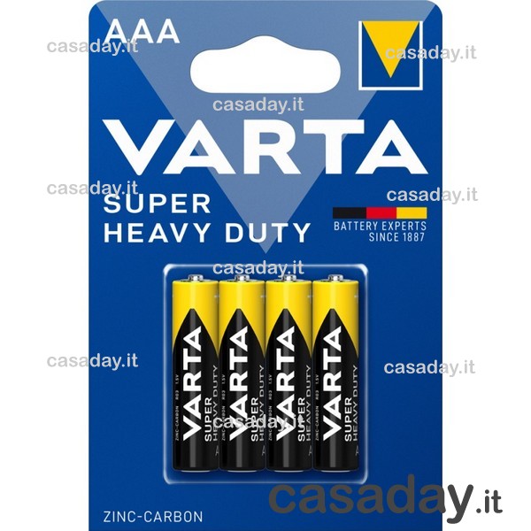 BATTERIE MINISTILO PZ.4 VARTA 