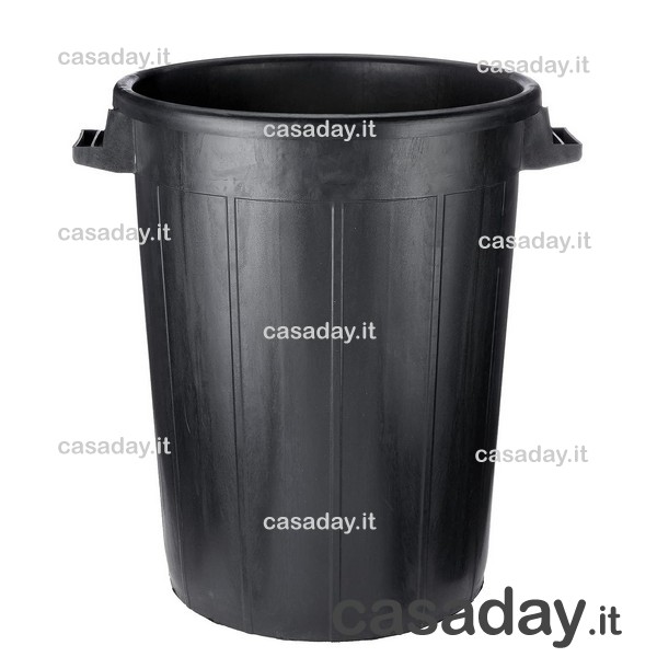 BIDONE NERO LT.100 stefanplast