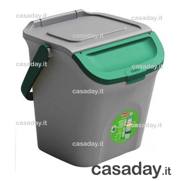 PATTUMIERA ECO WAY LT.28 SOVRAPP. stefanplast