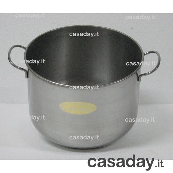 PENTOLA INOX-ANTIAD.CM.30 steel pan